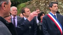 Macron à Oradour : entre hommage et campagne