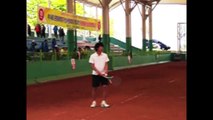ジョンジヒョン（韓国）のサービス ---The Art of Soft tennis--