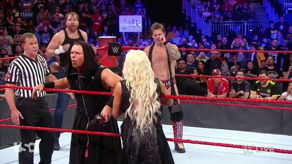 Chris Jericho and Dean Ambrose vs. Bray Wyatt and The Miz (w/ Maryse)