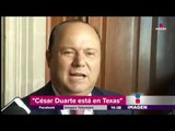 César Duarte quiere hacer negocios en Texas