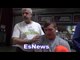 Oleksandr Usyk and Egis Talk Mayweather vs McGregor - EsNews Boxing