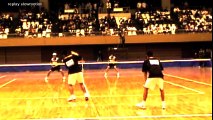 楊勝發・李佳鴻（台湾） vs. イウォンハク・キムジュンユン（韓国）full ２００９国際ソフトテニス熊本大会男子決勝