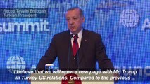 Erdogan says to open 'new page' in Turkey-US ties