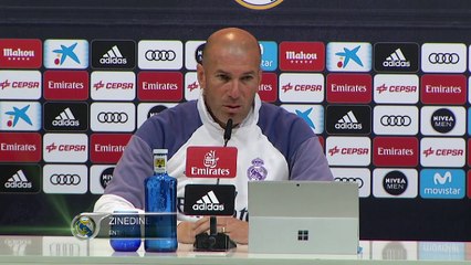 35e j. - Zidane : ''J’ai le choix pour composer mon 11''