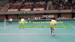 MURAKAMI/GOTO vs. UESHIMA/ASHIKAGA 1