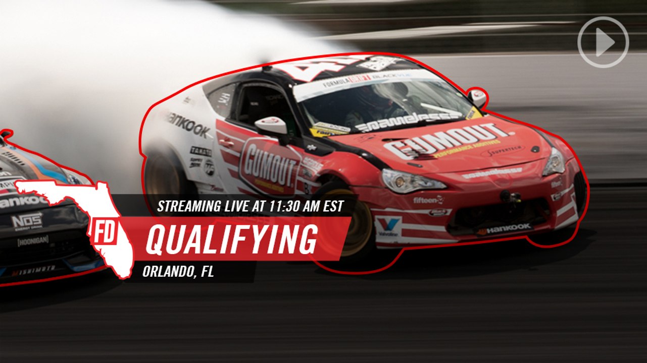 Formula Drift Orlando Qualifying LIVE