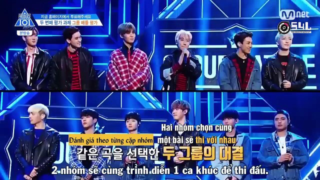 [Vietsub] NU'EST @PRODUCE 101 Season 2_EP 3 (Dongho, Jonghyun, Minhyun, Minki) {Sub4LOVE}