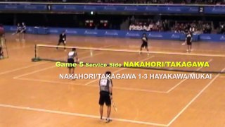 NAKAHORI / TAKAGAWA vs. HAYAKAWA / MUKAI 中堀・高川 vs. 早川・向井part-5