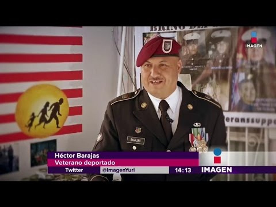 Ni las gracias: veteranos de guerra deportados de EU | Noticias con Yuriria Sierra