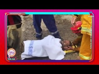 Un hombre que no sabe cómo sobrevivió a este accidente | Sale el Sol