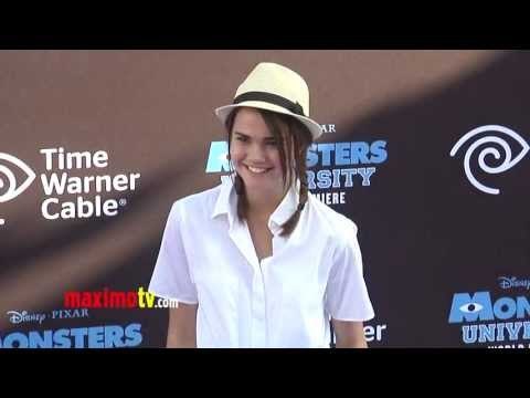 Maia Mitchell Monsters University World Premiere Blue Carpet Arrivals