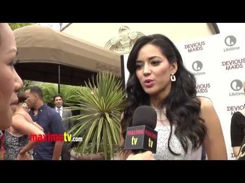 Edy Ganem Interview at Devious Maids Premiere Party ARRIVALS