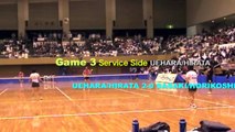SASAKI/HORIKOSHI vs. UEHARA/HIRATA 3【国際ソフトテニス熊本２００９】