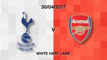 Tottenham Hotspur v Arsenal in words and numbers