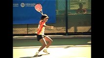 SASASKI Mai(JPN) Forehand(Open Stance) in Slow Motion