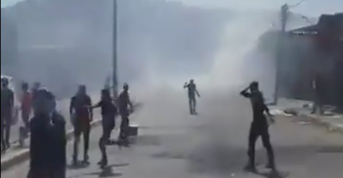 Israeli Security Forces Fire Tear Gas at Palestinian Protesters Near Nablus
