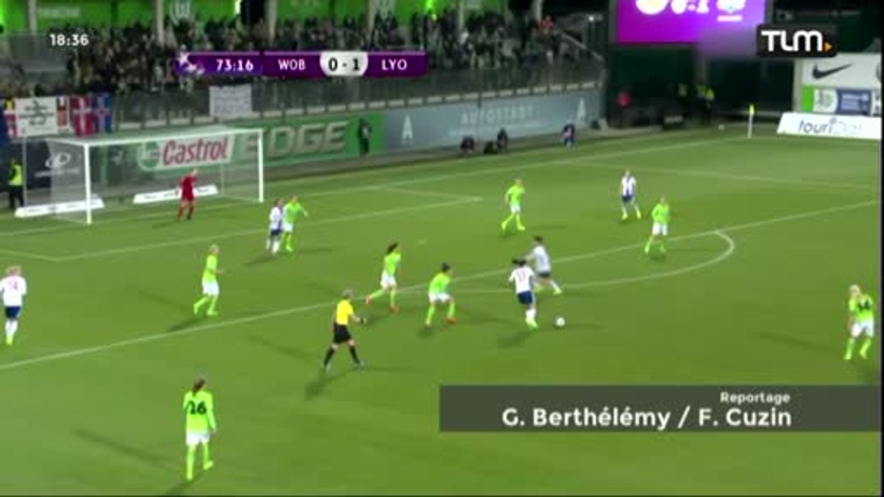 Foot féminin/OL vs Manchester City : Interview de G.Prêcheur