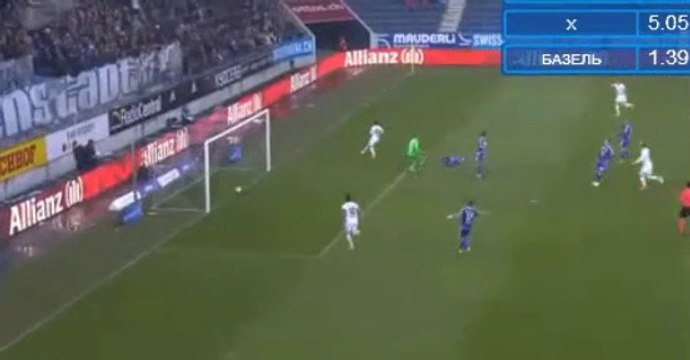 0-1 Seydou Doumbia GOAL HD - FC Luzern vs FC Basel 28.04.2017