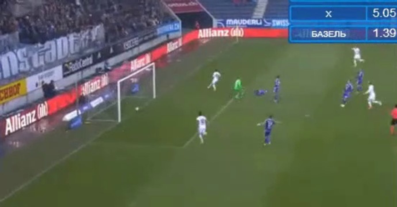 0-1 Seydou Doumbia GOAL HD - FC Luzern vs FC Basel 28.04.2017