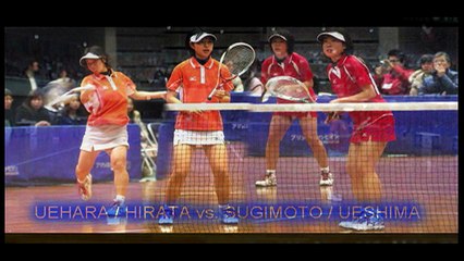 杉本瞳・上嶋亜友美（東芝姫路） vs.上原絵里・平田清乃（ナガセケンコ—）SUGIMOTO / UESHIMA vs. UEHARA / HIRATA 7 ++ soft-tennis++
