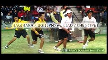 LIAO / CHEN vs.HAGIHARA / DOI 1 リャオ・チェン(台湾）vs.萩原・土井（日本）