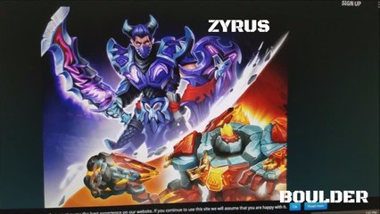 LIGHTSEEKERS .. Introducing ZYRUS & BOULDER [New Heroes Revealed]