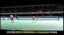 玉泉・上嶋 vs.佐々木・大庭 -4【ソフトテニス】