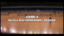 丸山・渡邊 vs.品川・黒羽-4【ソフトテニス】