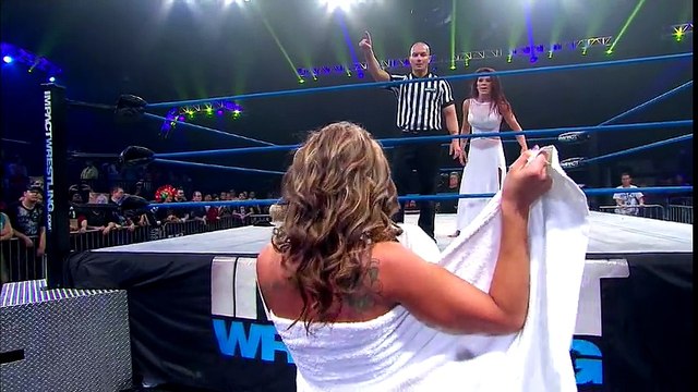 The Knockouts Evening Gown Match Madison Rayne vs. Angelina Love