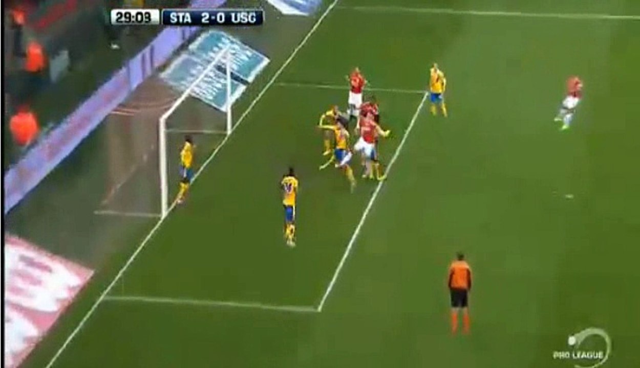 Christian Luyindama  Goal HD - St. Liege	2-0	St. Gilloise 28.04.2017