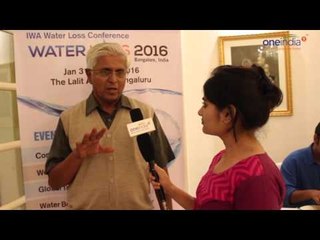 IWA Water Loss 2016 - Chairman IWWA - Oneindia