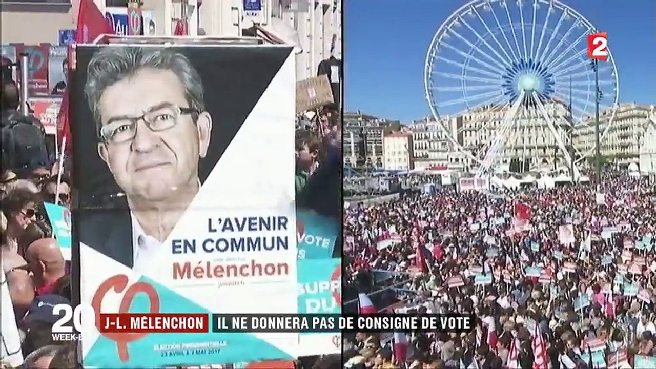 Jean-Luc Mélenchon : il ne donnera pas de consigne de vote pour le second tour