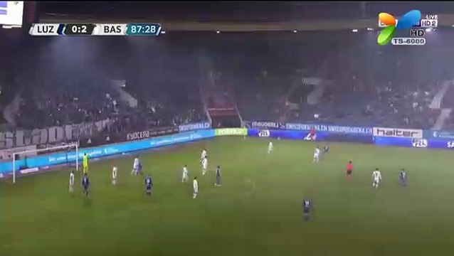 Marco Schneuwly Goal HD - Luzern 1-2 Basilea 28.04.2017