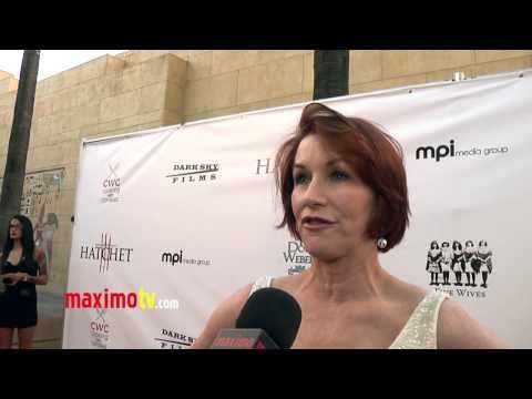 Caroline Williams Interview HATCHET III Premiere Red Carpet Arrivals