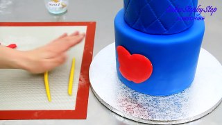 EVIE Disney Descendants Cake How To Make  by Cakes StepbyStep-ZWnuSdCkEOM