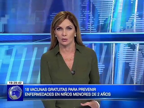 Vacunas gratuitas para prevenir enfermedades en niños menores de 2 años