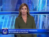 Rendición de cuentas de Presidenta de la Asamblea Nacional Gabriela Rivadeneira