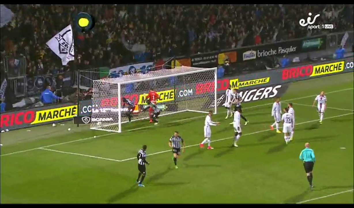 Cheikh N'Doye Goal HD -Angers 1-2 Lyon - 28.04.2017