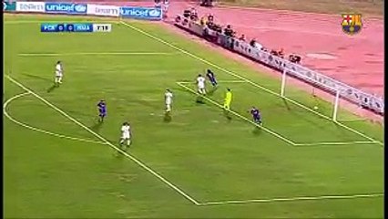 La passe décisive de malade de Ronaldinho pour Giuly