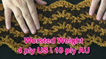 Crochet Ripple V Stitch - Crochet Tutorial