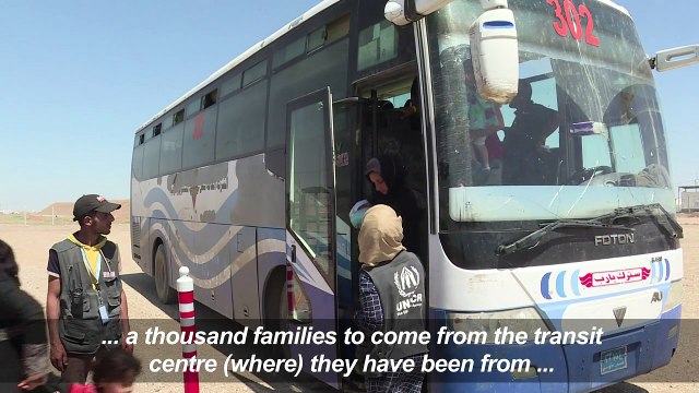 Iraq: new IDP camp shelters people fleeing west Mosul