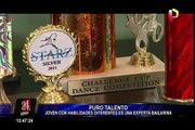 Joven con habilidades diferentes es una experta bailarina