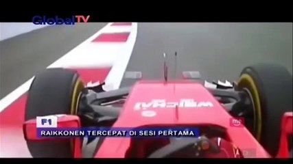 Raikkonen Jadi Tercepat di Sesi Pertama Latihan F1 di Sochi, Rusia