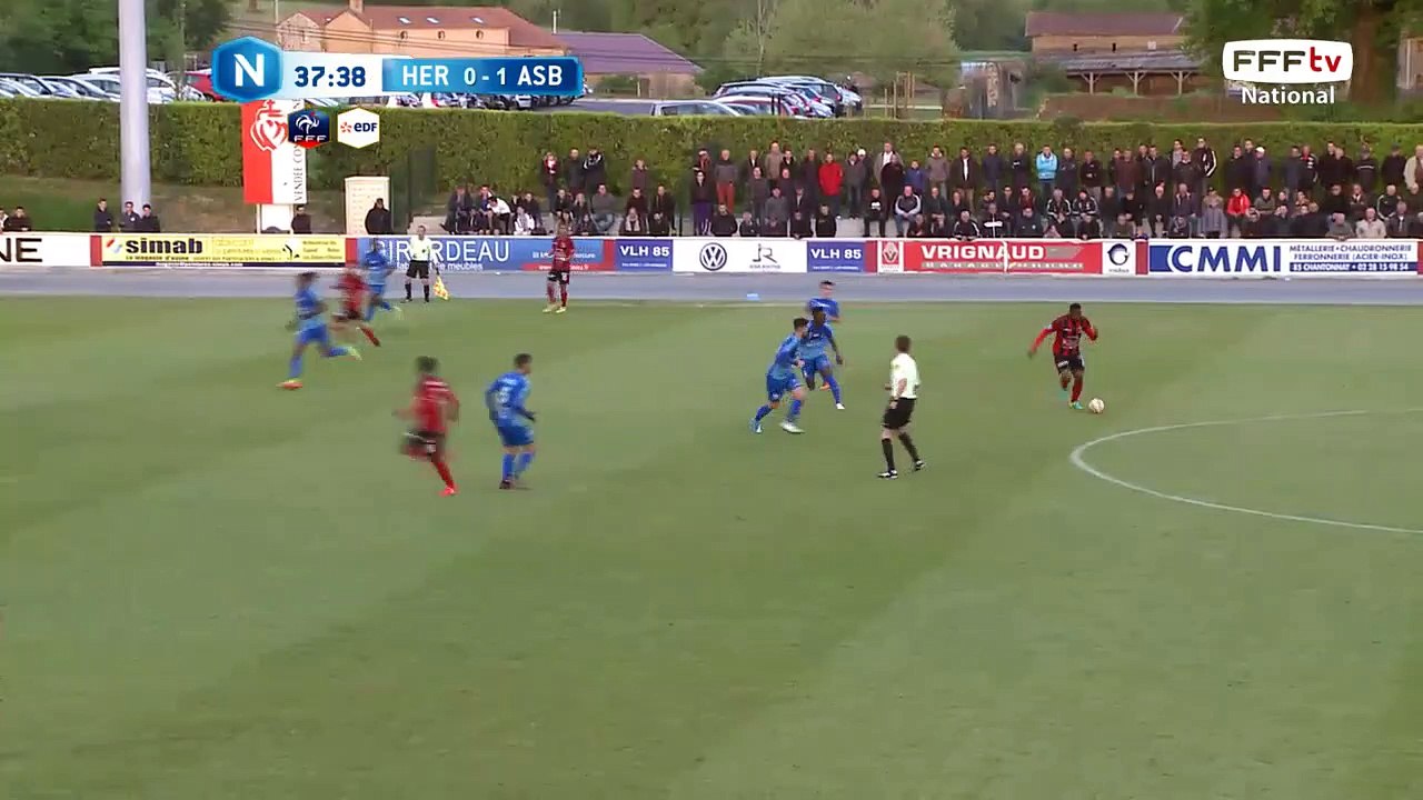 Beau mouvement pour Les Herbiers qui se conclue par une frappe de Tigroudja