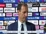Atalanta Juventus 2 - 2 Intervista a #Allegri  #Cielo