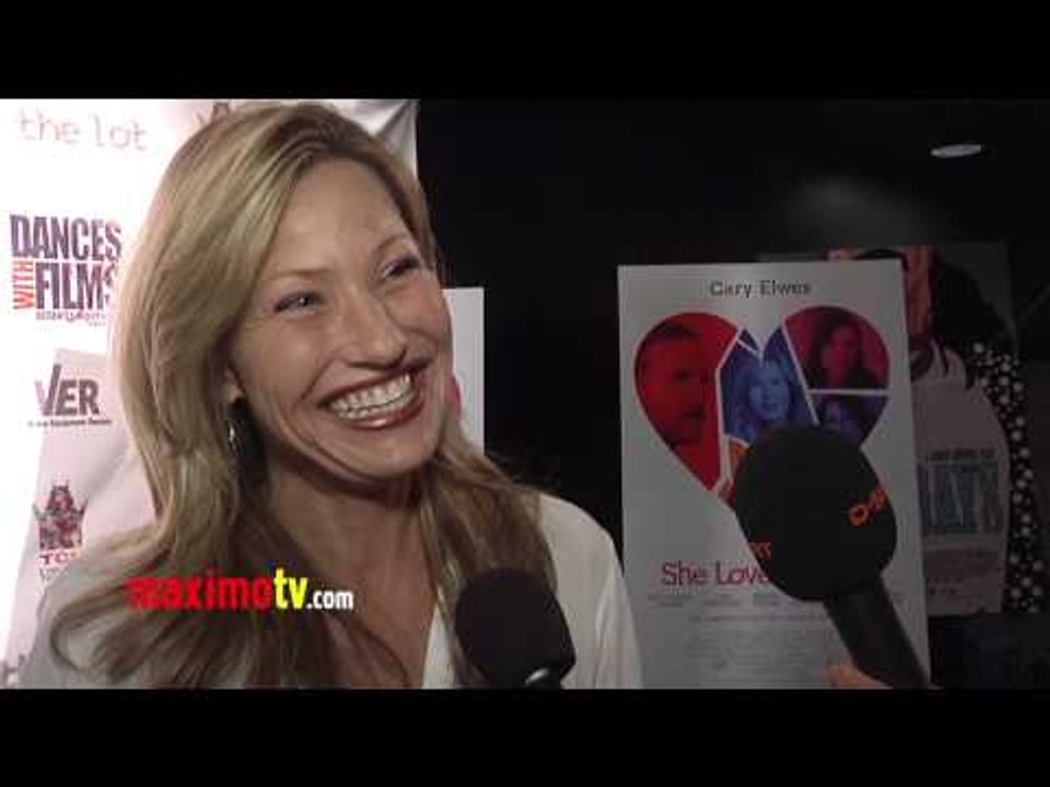 Joey Lauren Adams Interview at "She Loves Me Not" World Premiere Arrivals