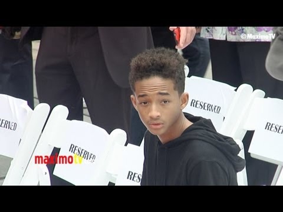 Jaden Smith at Jackie Chan's Handprint and Footprint Ceremony