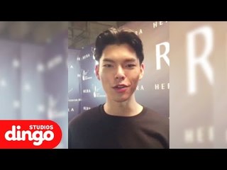 열심열심 똘망똘망 자기소개하는 모델 한승수 - 딩고 X 2015 서울패션위크