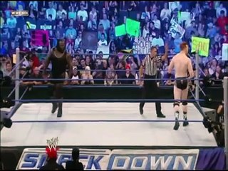 Mark Henry vs Sheamus WWE Smackdown August 26th 2011 Part 1