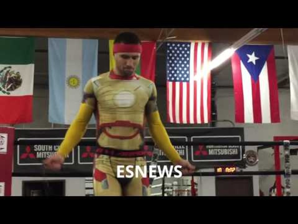 Vasyl Lomachenko Is Iron Man! esnews boxing